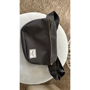 Herschel Supply Co. Fanny Pack Black Waist Hip Pack Zip Pocket